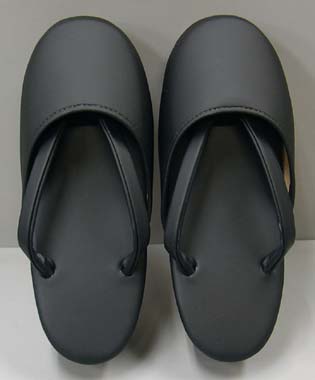 時雨履きゴム底 黒共々